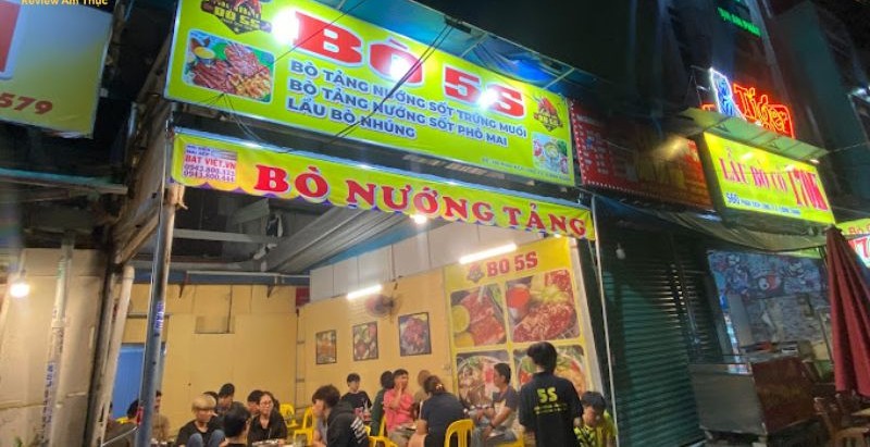 Bò Nướng Tảng 5S – Quán Nướng Ngon Đậm Đà