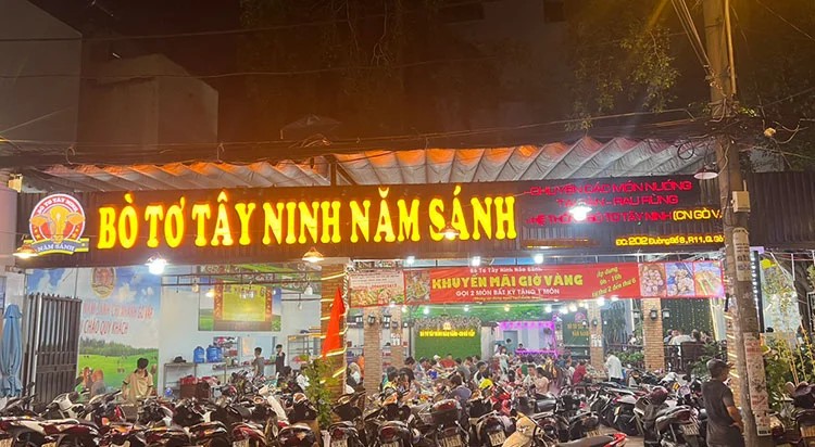 Bò Tơ Tây Ninh Năm Sánh