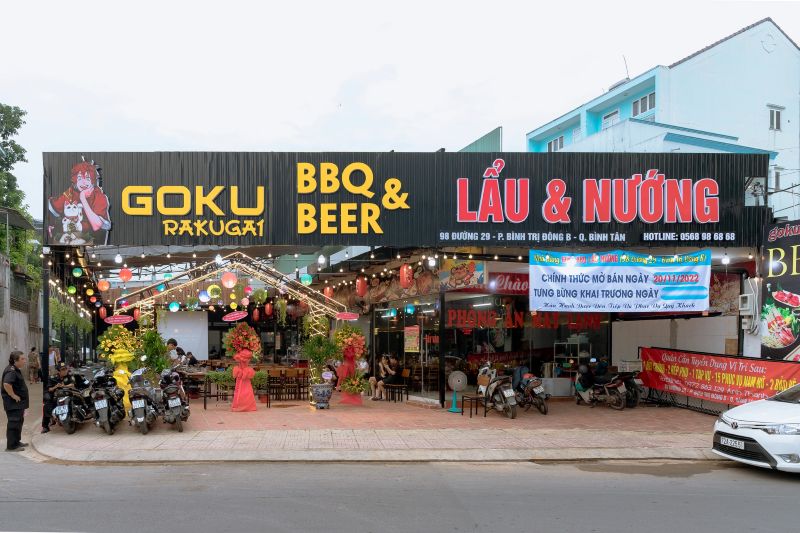 Goku Rakugai BBQ & Beer – Lẩu và Nướng