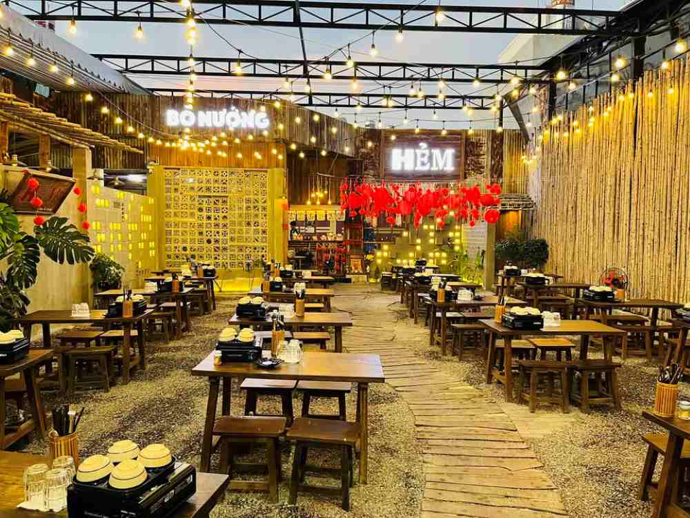 Hẻm Bò Nướng Tân Bình