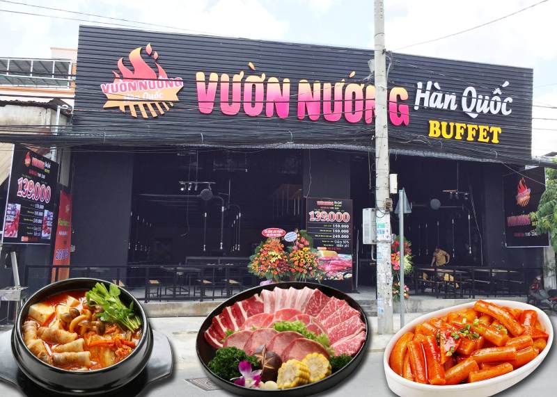 Quán Vườn Nướng Hàn Quốc – Mã Lò, Quận Bình Tân