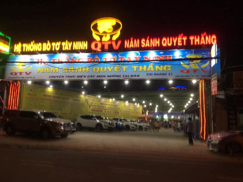 Quán nướng Bò Tơ Tây Ninh Năm Sánh Quyết Thắng