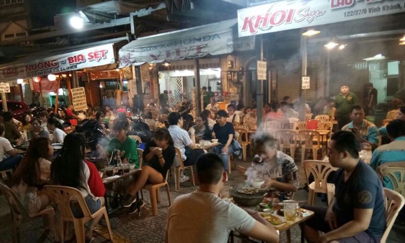 Quán nướng Khói quận 4