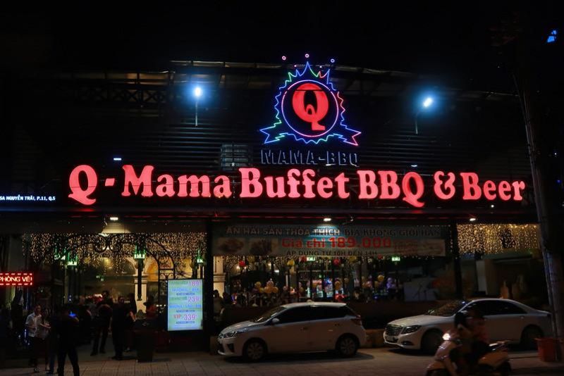 Quán nướng Qmama Buffet Seafood & Beer