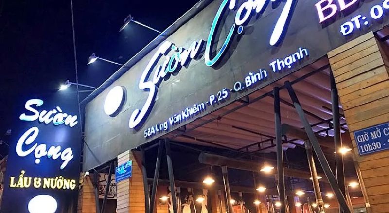 Sườn Cọng BBQ & Beer - Quán Món Nướng Ngon Bình Thạnh