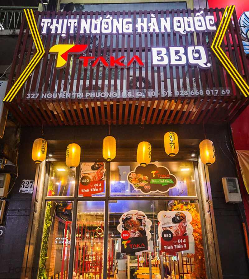 Taka BBQ – Buffet Nướng Hàn Quốc
